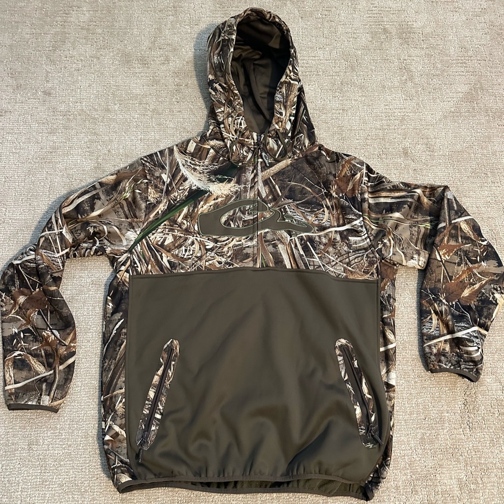 Drake Olive camo hoodie/Jacket